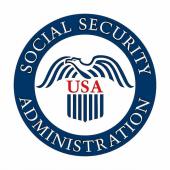 社会保障管理徽标